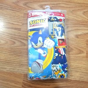 NIP SONIC HEDGEHOG BOYS BRIEFS
